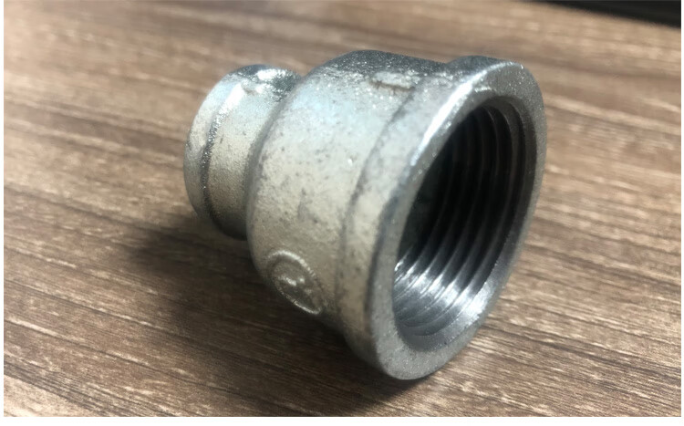 钢管件建支镀锌内丝大小头接头异径管古直接玛钢大小头 dn50*dn15