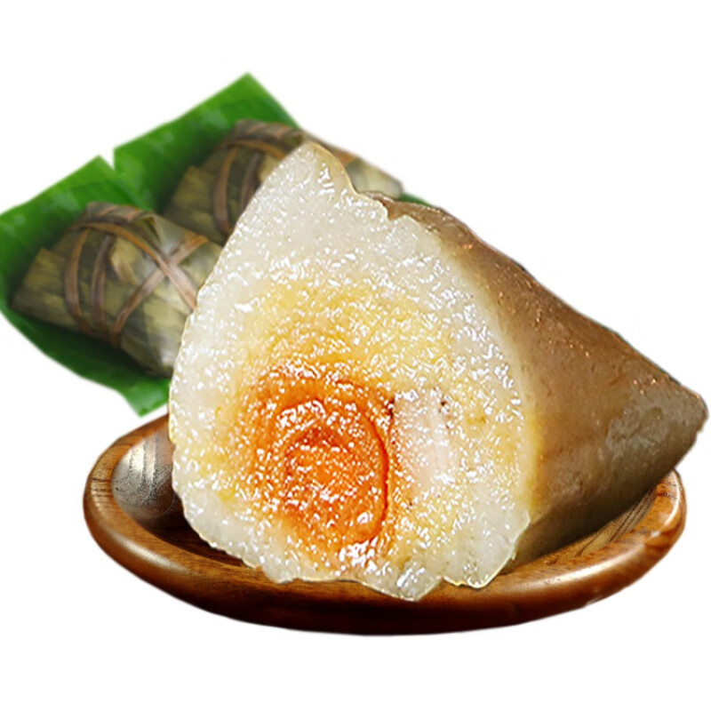正宗广东东莞道滘粽子丰收佳佳美蛋黄裹蒸粽道窖真空单黄端午粽yater