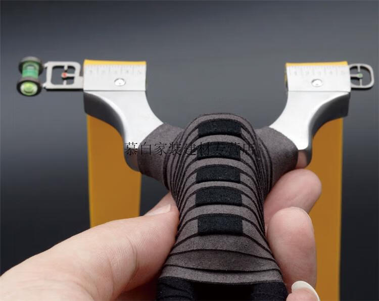 弹弓抢杆枪比赛专用长形加版一把抓式玩具黑科技带瞄准器的滑轨精度