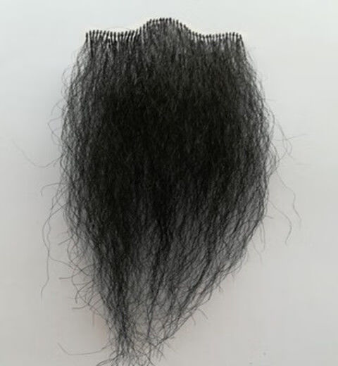 白色假胡子仿真假胡须逼真影视化妆易容演出道具男士山羊胡子白色上胡