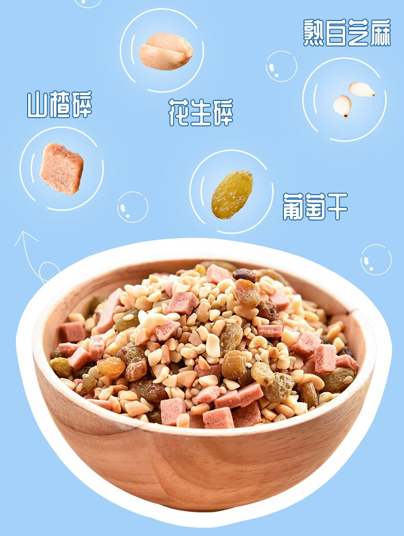 四川冰粉配料全冰粉伴侣小袋黑白凉粉调料组合山楂碎烧仙草糍粑冰