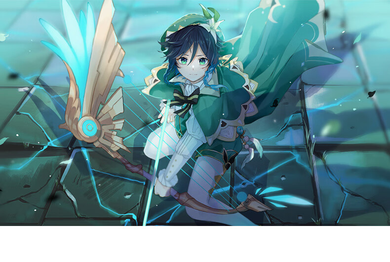 原神游戏周边毛绒斗篷披风法兰绒办公空调毯连帽子温迪斗篷披风