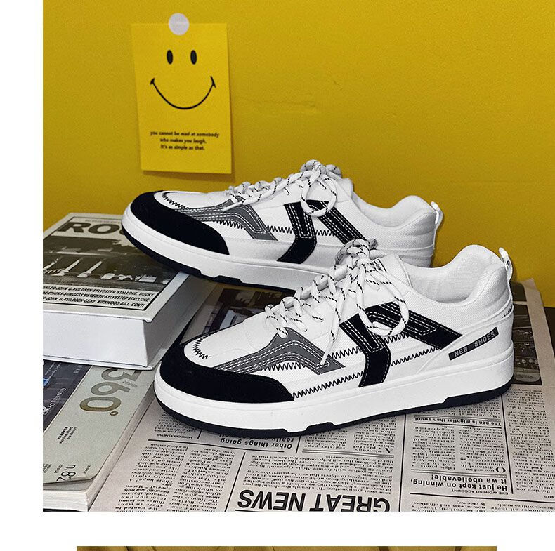 毒家poison 板鞋男ins潮2022夏季新款透气运动休闲韩版鞋子男小众设计