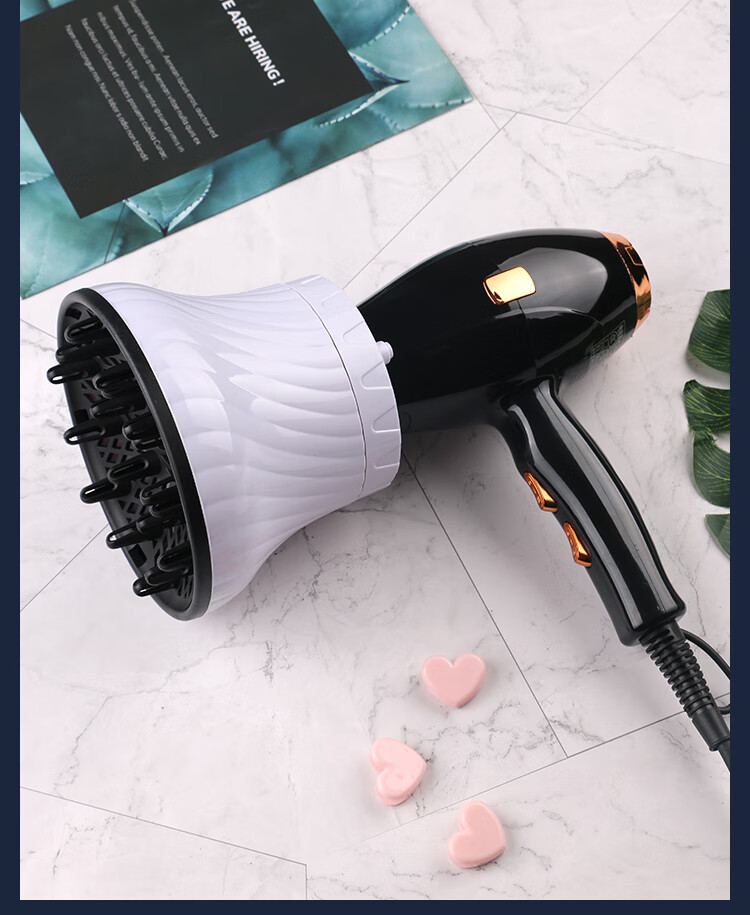 烘发罩电吹风机大风罩通用接口吹卷发烫发烘干罩烘发器小米松下风嘴