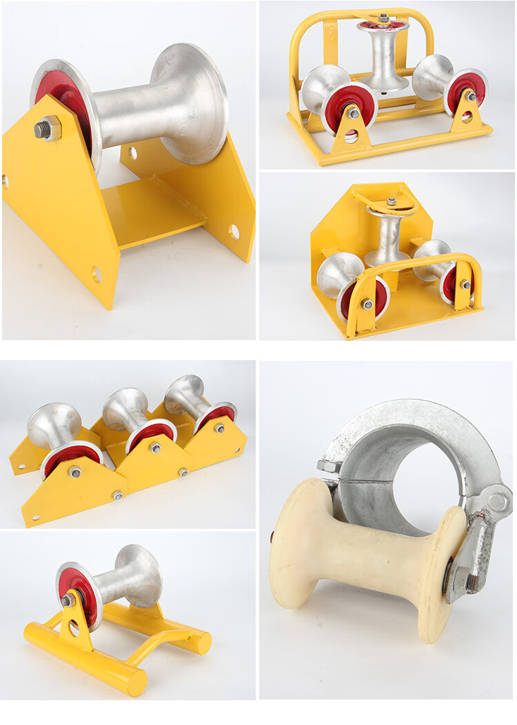 大牧damu电缆滑轮直轮铁管滑轮hlibpwd2电缆放线滑轮滑车电缆滑轮铁管