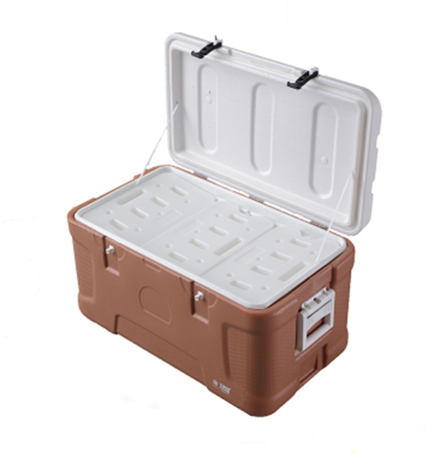 保温箱110l180l冷链运输冰块冷藏保热餐海钓装鱼箱全pu112l3个冰盒