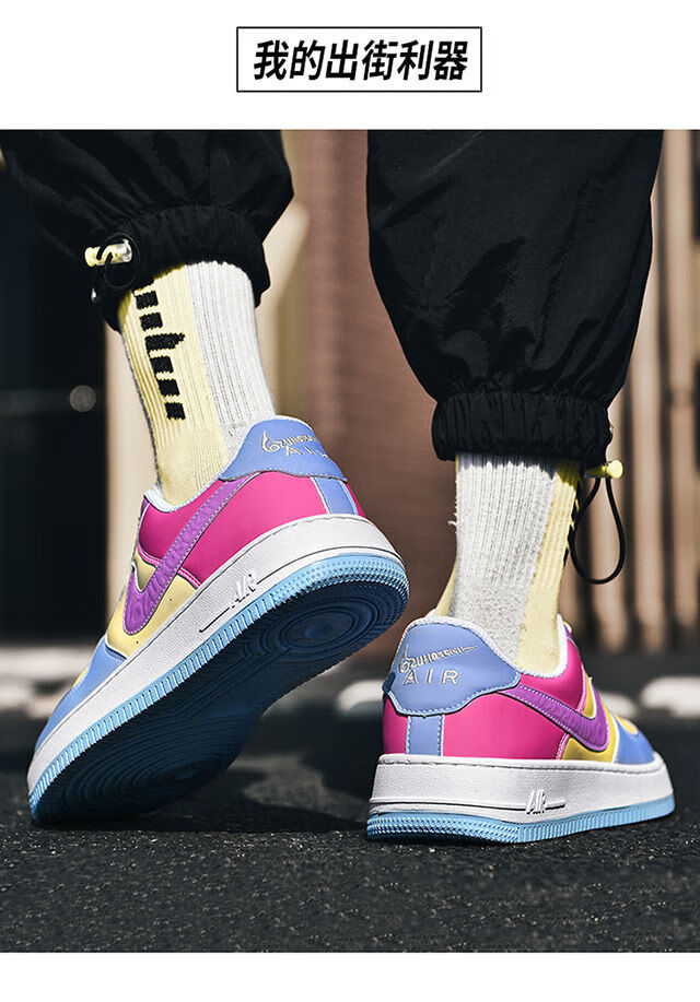 【官方旗舰店】aj男女鞋热感应变色龙夏季低帮透气鞋防滑耐磨休闲情侣