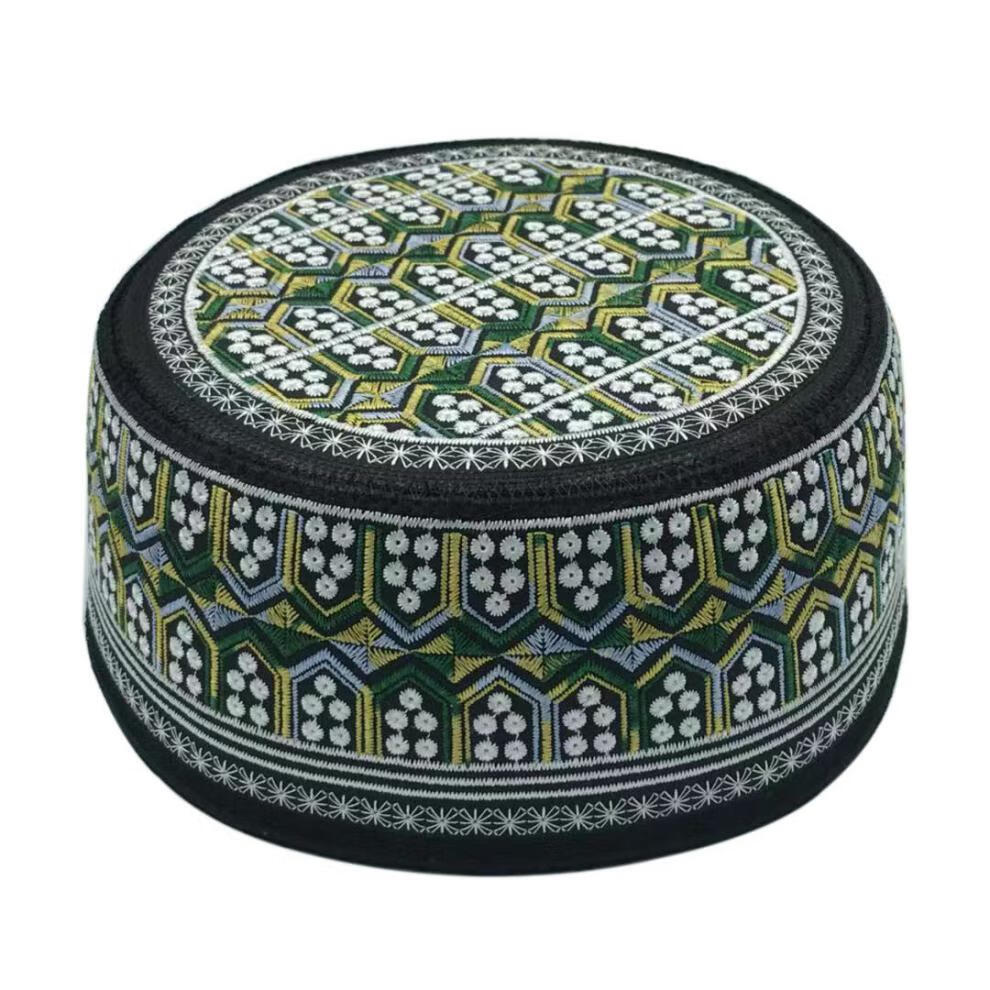 支持国产皇勃礼拜帽帽子新款回族帽子礼拜帽男士沙特