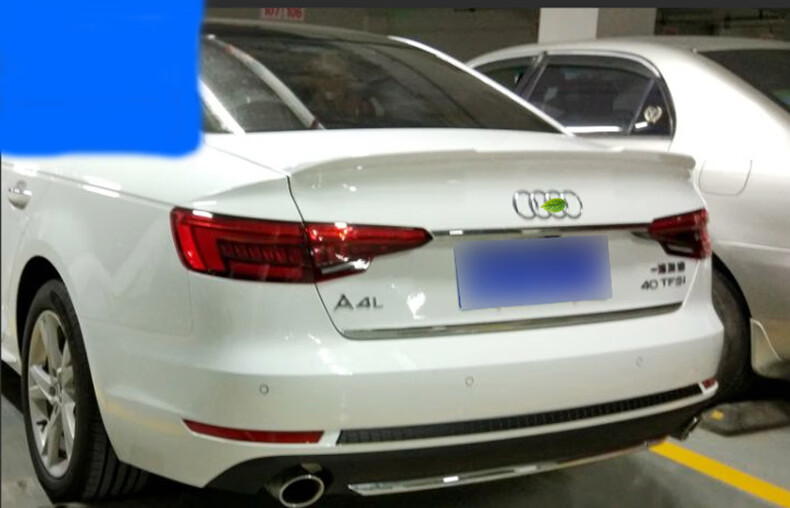 佳固09-12款奥迪a4l尾翼13-16款17-21款奥迪a4l改装尾翼abs顶翼定风翼