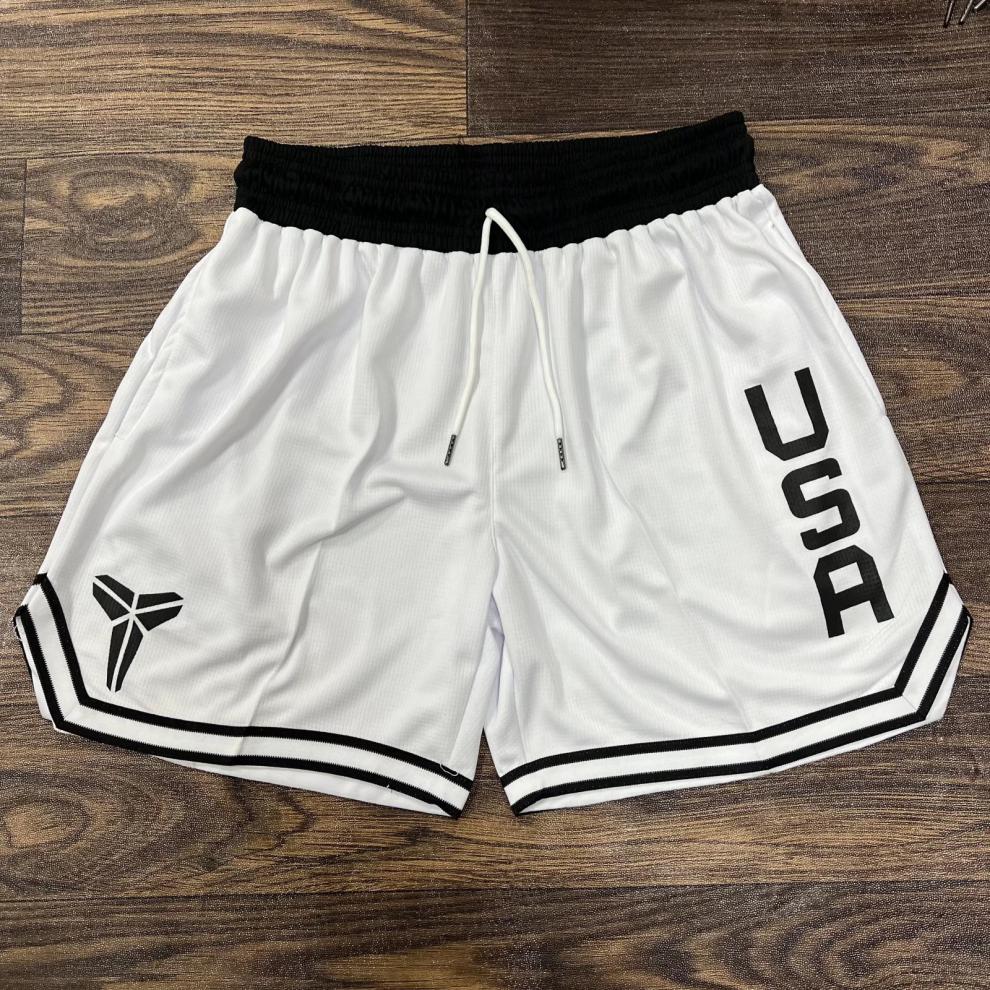 准者新款篮球短裤准者篮球短裤男夏季宽松过膝休闲跑步健身运动美式