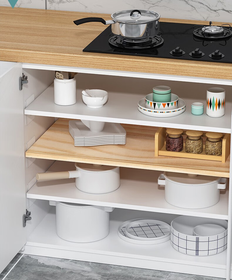 定制衣柜隔板分层架柜子置物架厨房收纳分隔层板橱柜鞋柜木板隔层茵之