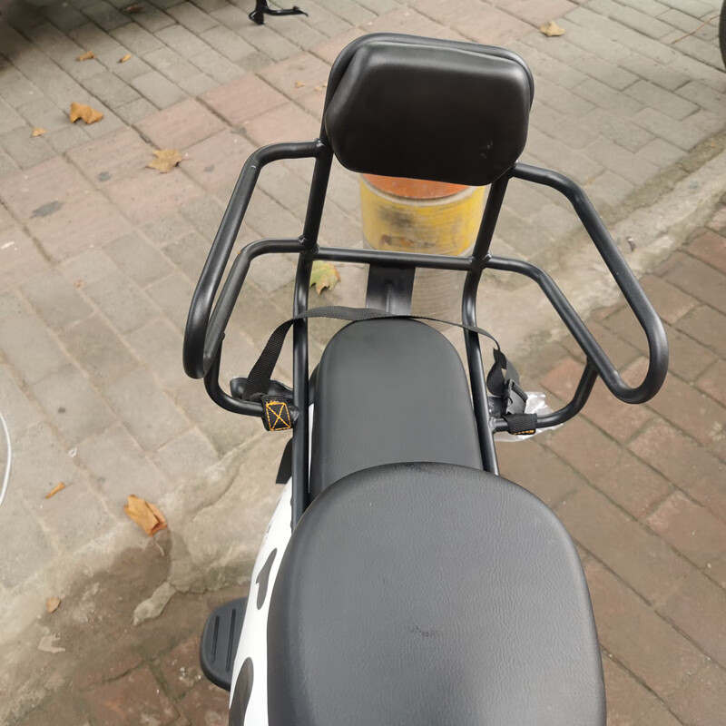 雅迪v20儿童座椅de3电动自行车乐思q1通用安全扶手宝宝后置座护栏小