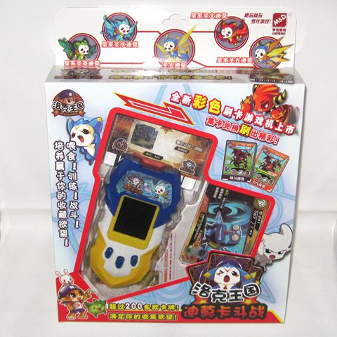 洛克王国游戏机梦龙游戏迷你mini版翻盖洛克王国电子游戏机宠物机洛克