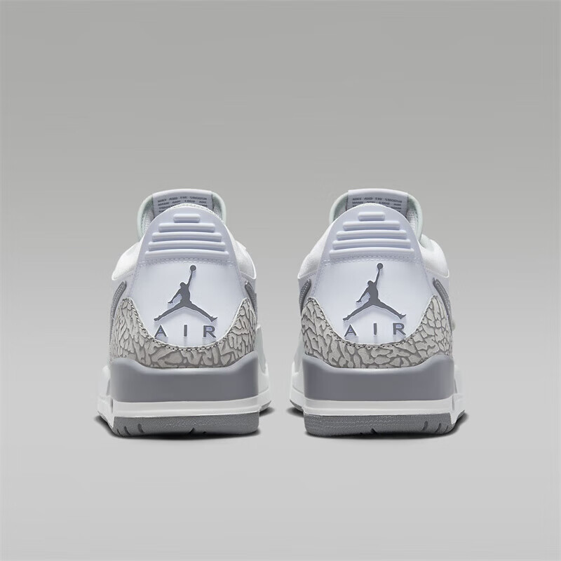 耐克(nike) air jordan legacy aj312 low 白灰男子 低帮运动鞋 42.