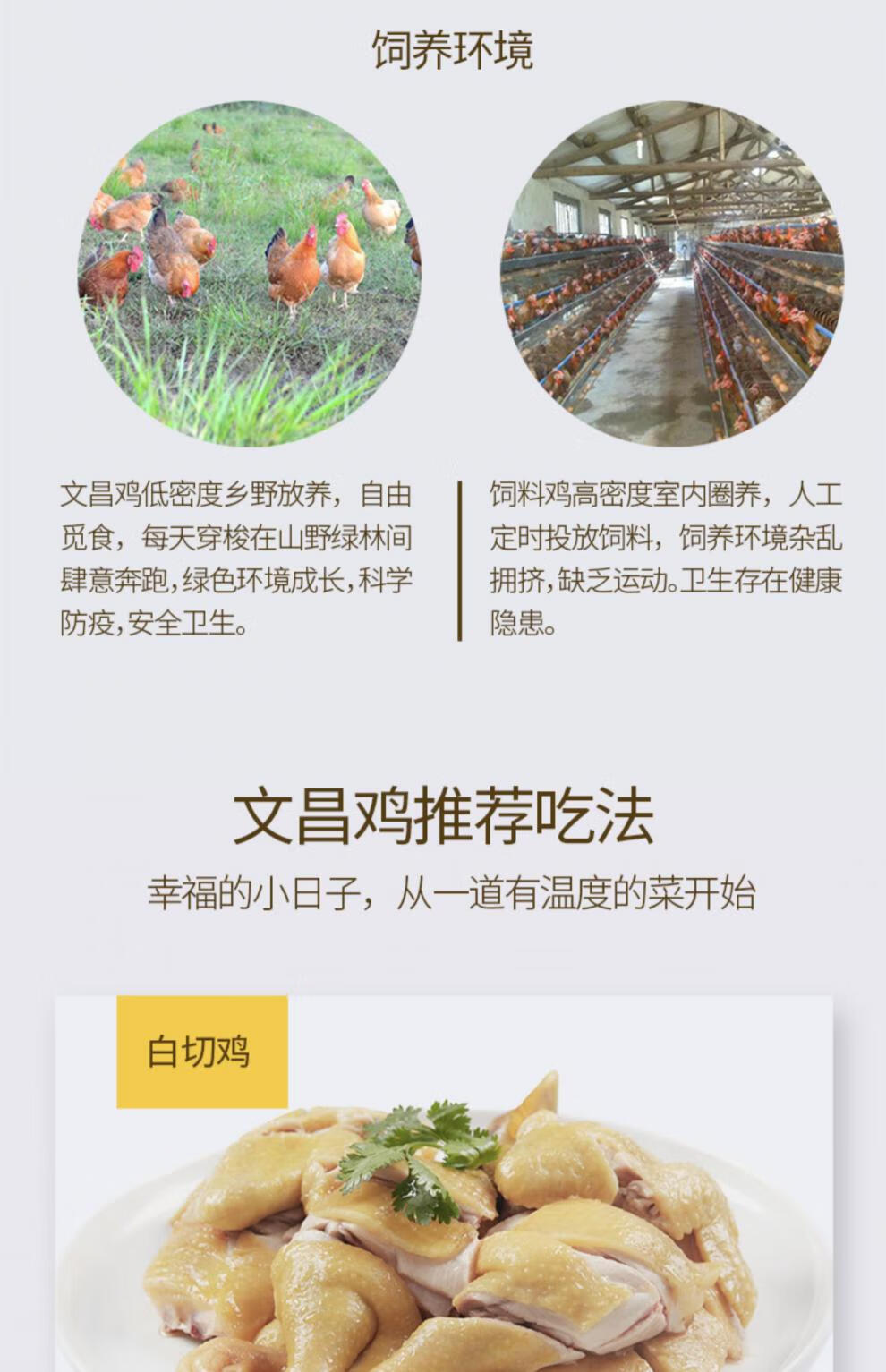 海南土鸡文昌鸡整鸡新鲜生鲜白切母鸡农家散养走地鸡