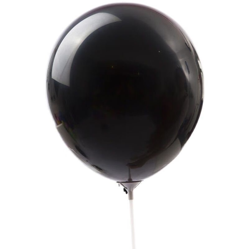 气球装饰加厚黑色白色亚光气球个装饰创意婚礼结婚房场景生日派对布置