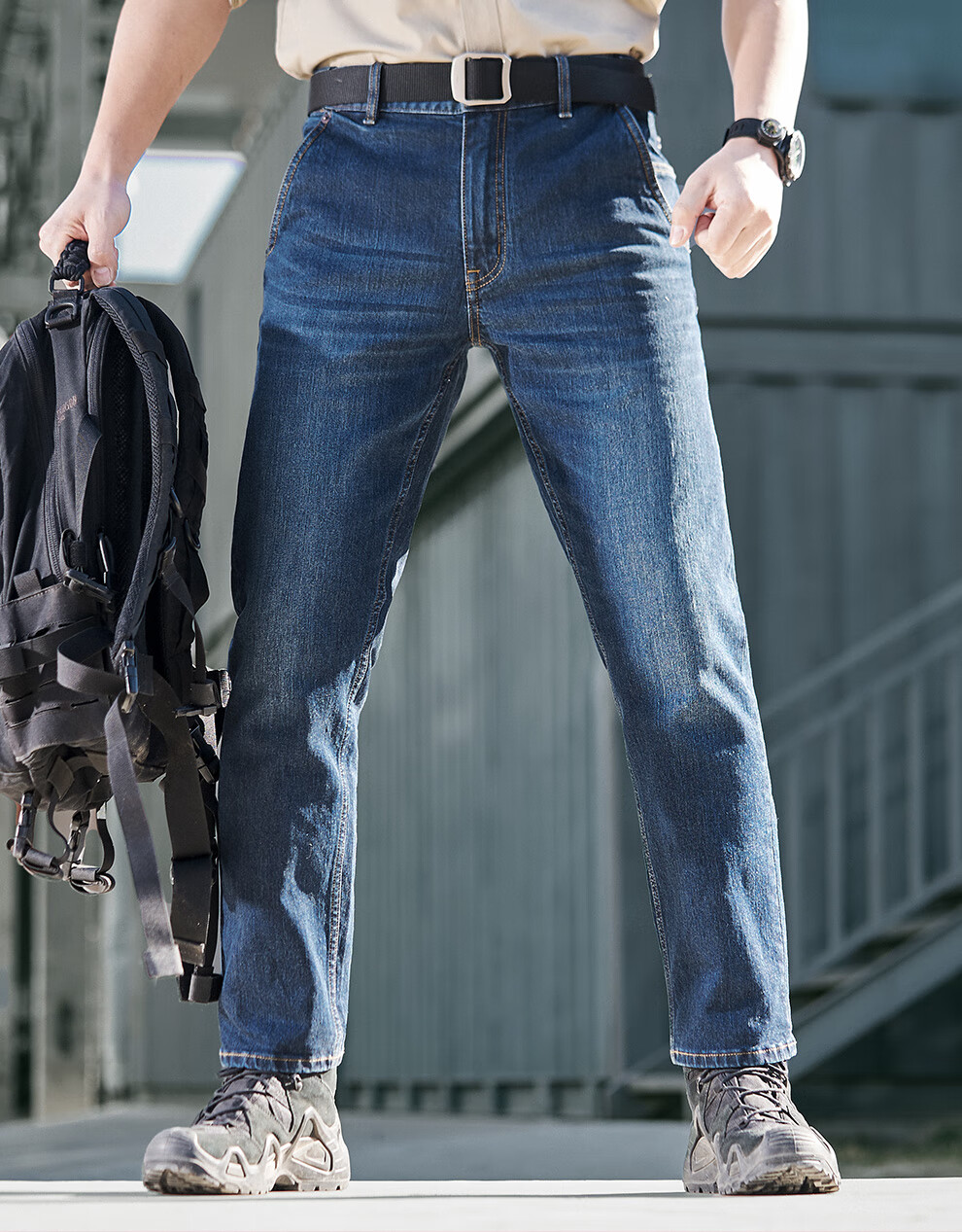 新品二代龙牙隐甲upe战术通勤牛仔裤男户外百搭长裤春秋冬季铁血轻洗