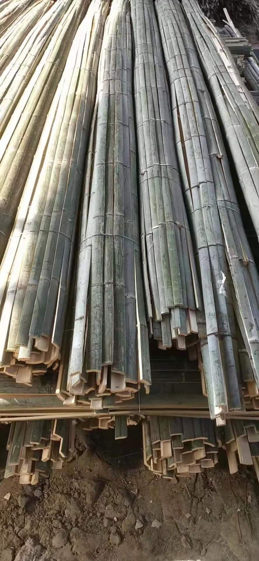 竹片竹条农用拱棚竹枇温室大棚支架毛竹板室外篱笆围栏养殖板定制23