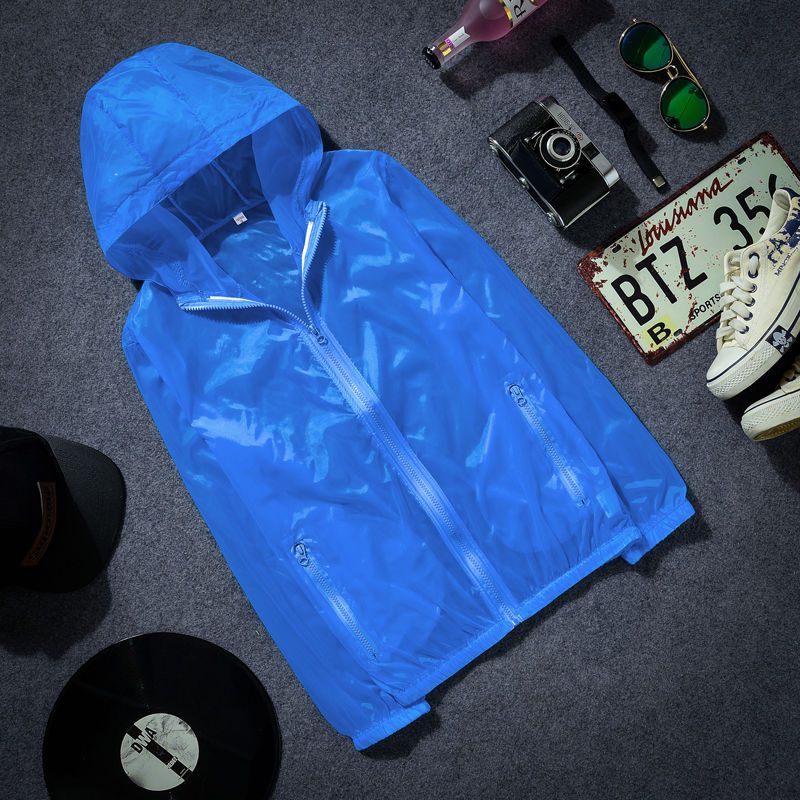 木笪工坊防蚊服男防晒衣女薄款透气速干户外防晒学生外套男情侣款深