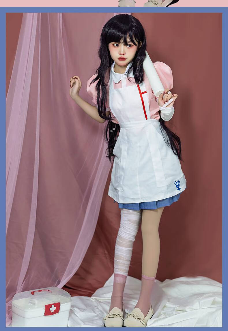 猫老师弹丸论破2罪木蜜柑cosplay服装女动漫展假发二次元角色扮演