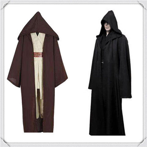 名狮罗starwars星球大战绝地披风安纳金巫师长袍斗篷2022黑色外袍s