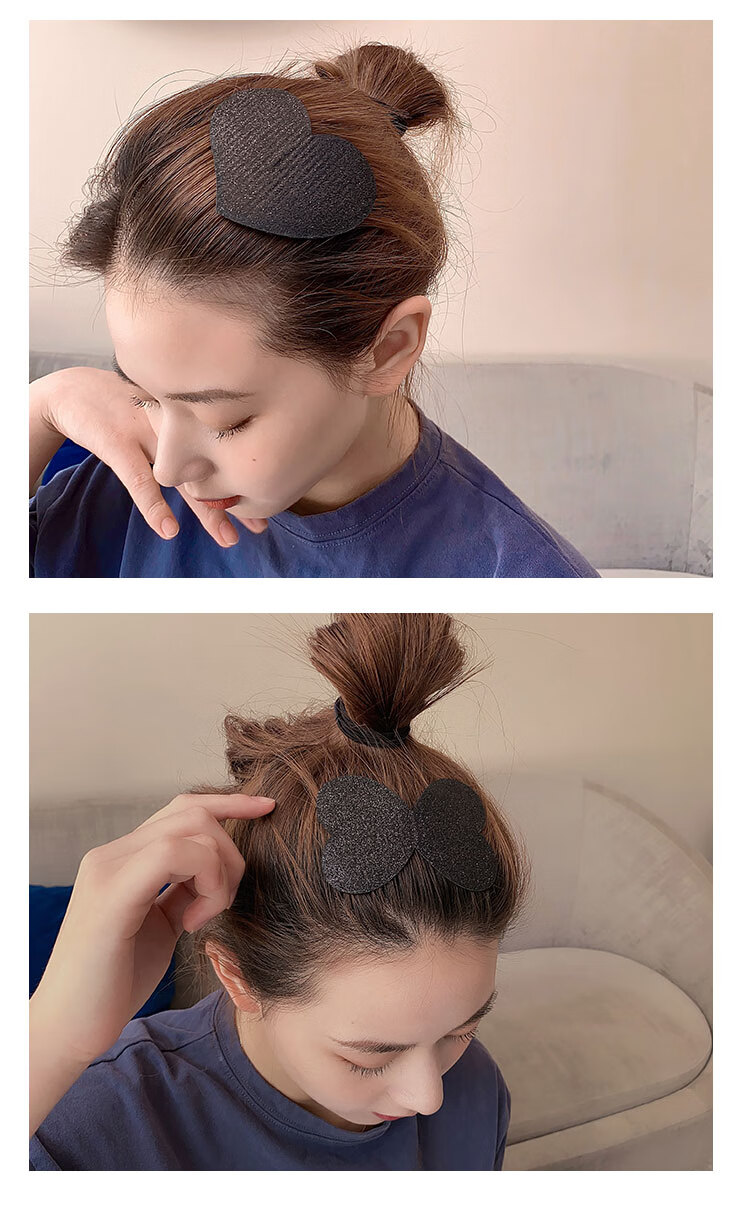 韩版发粘刘海贴女士贴碎发神器头饰大号魔术贴头发贴碎头发贴桂子3