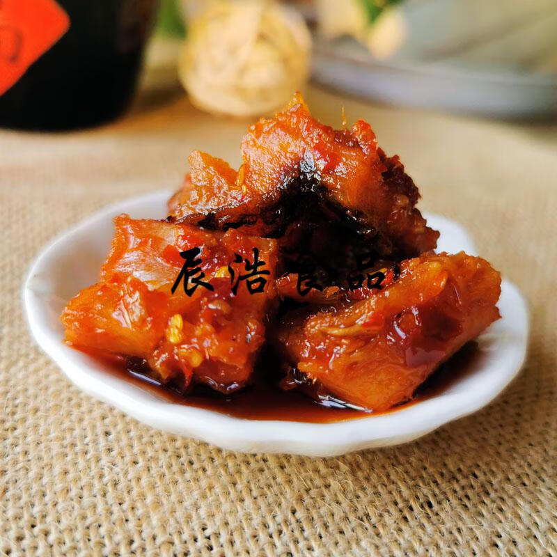 5折香辣鱼大块鱼酱腊鱼干即食下饭拌饭江西南昌特产500gx2瓶装