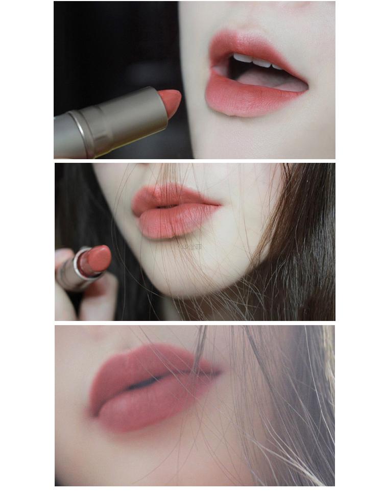 泰国beautycottage口红豆沙色09号07号复古豆沙色南瓜橘bc唇膏梅子红