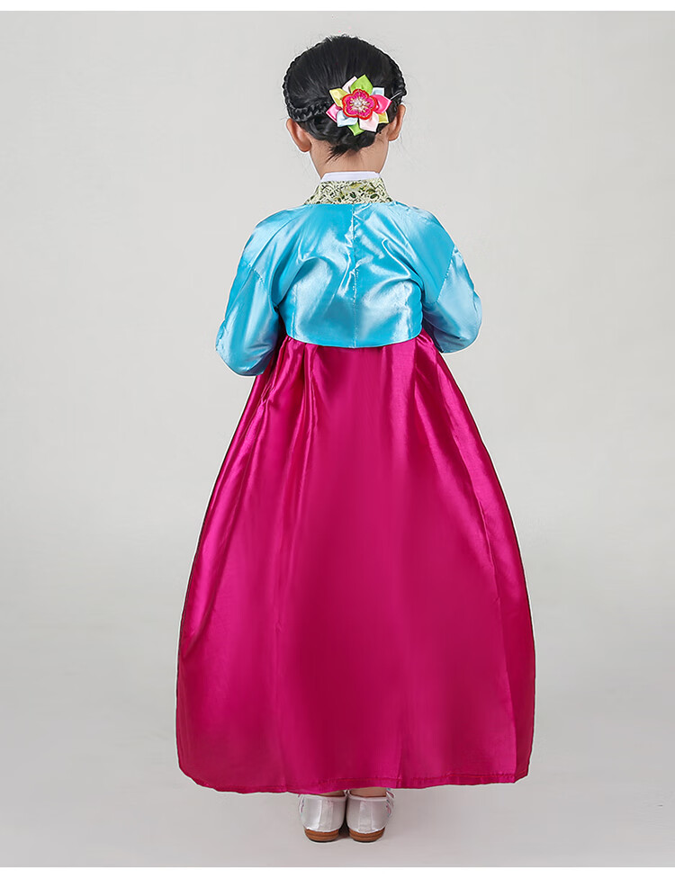 阁版韩服儿童韩国小孩传统古装改良女童韩服复古风裙子女宝宝童装朝鲜