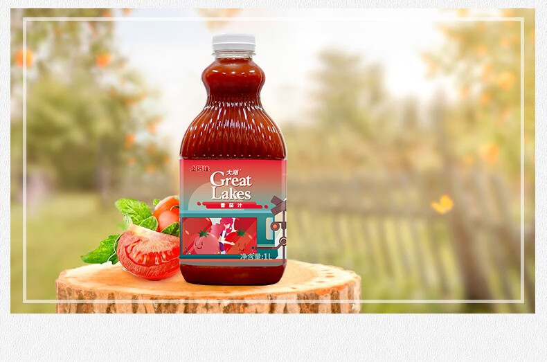 大湖橙汁 大湖橙汁果汁饮料 婚宴 1l*6大瓶整箱装 大湖苹果葡萄汁1l*6