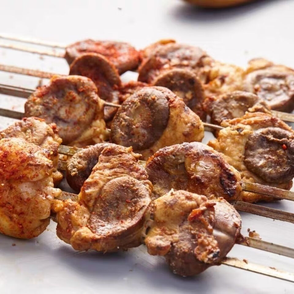 新鲜冷冻包油腰羊油裹牛腰羊油包腰羊腰风味羊油腰烧烤专用食材1斤装