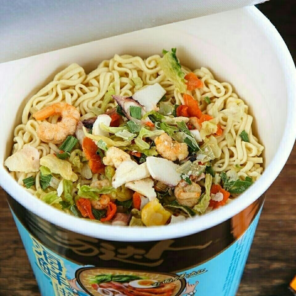 汤达人日式豚骨面海鲜面酸辣牛肉面多种口味批发 日式豚骨拉面 3桶