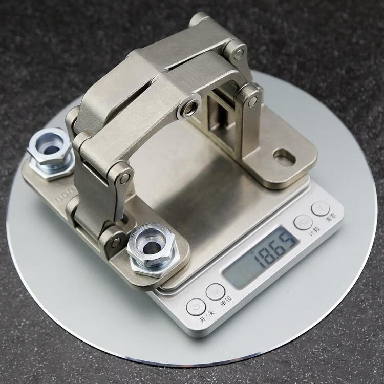 进口消防栓隐形门合页不锈钢石材管井门铰链暗藏二维可调重型门铰150