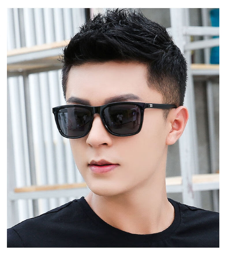 支持国货现货精神小伙眼镜蹦迪新款眼镜男社会精神小伙太阳镜网红