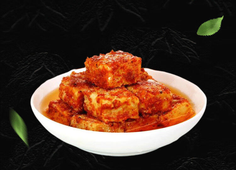 湘妹子茶油腐乳300g瓶湘妹子红油腐乳原产地湖南省豆腐乳一瓶茶油腐乳