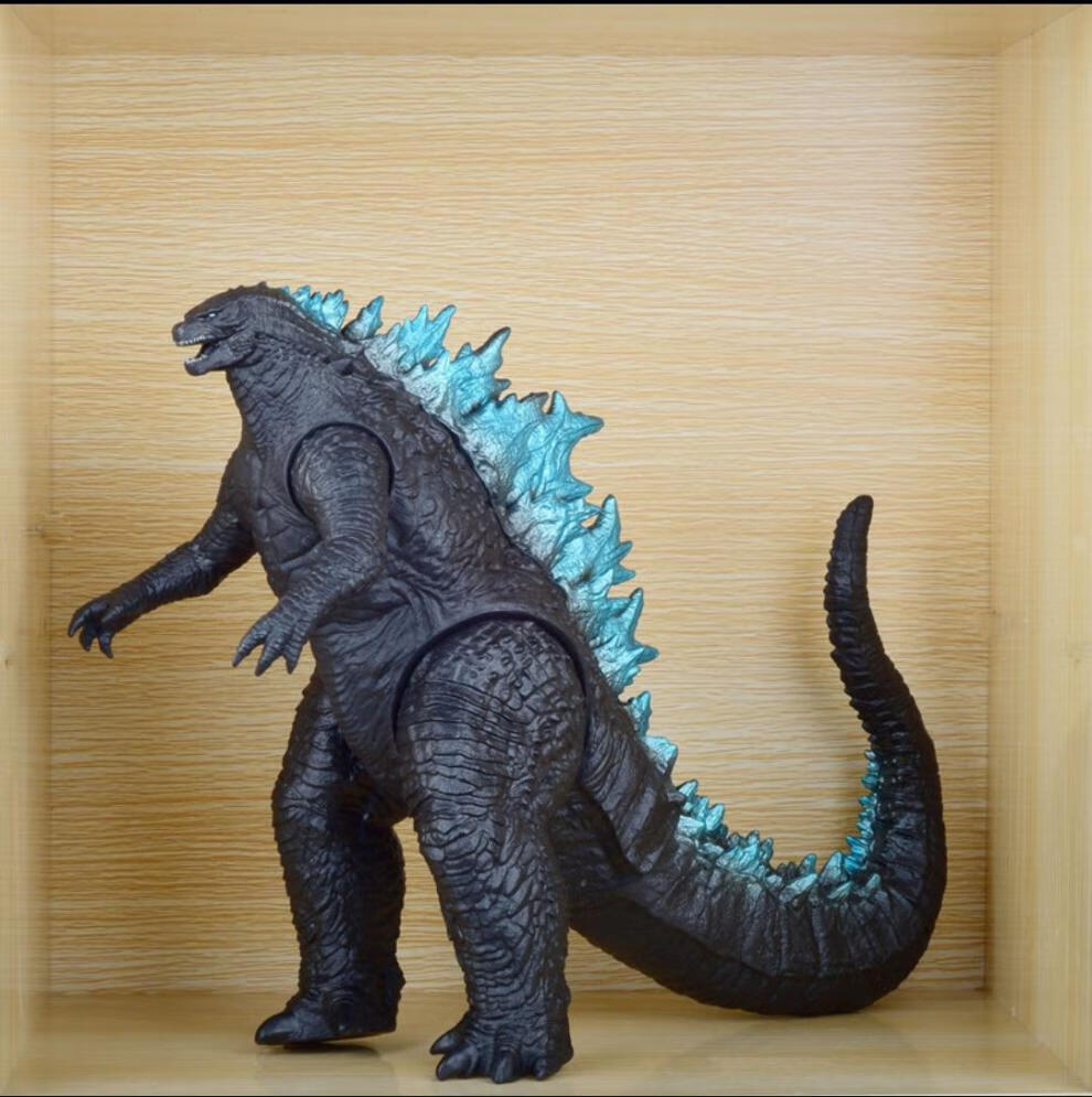 哥斯拉电影恐龙怪兽关节可动儿童男玩具软胶仿真小动物玩偶东宝哥斯拉