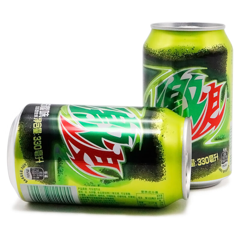 激浪饮料激浪柠檬味碳酸饮料330ml24罐整箱激浪柠檬味330ml24罐整箱