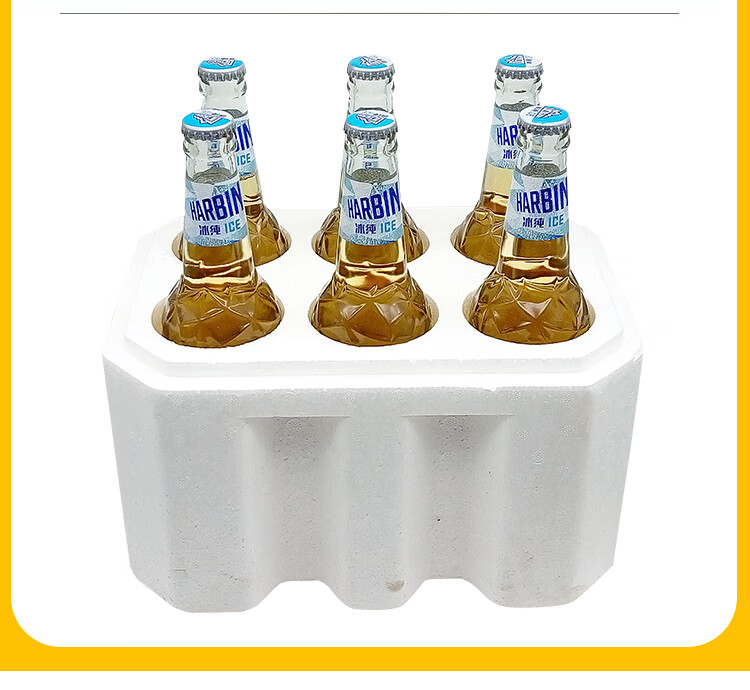 harbin哈尔滨啤酒冰纯瓶装500ml12箱大瓶年货500ml6瓶