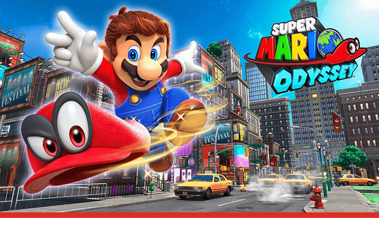 2022新款switchns游戏卡带ns马里奥奥德赛marioodyssey简体中文原版