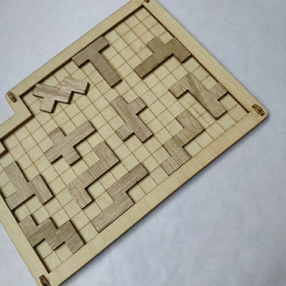 puzzle拼图智力成人解压玩具抖音gm不规则禁止触碰十级烧脑系恐龙世界