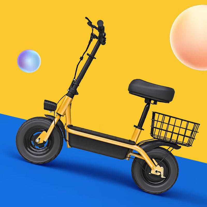 小刀新款电动滑板车成人可折叠便携式代步车同款小型迷你电动车多色