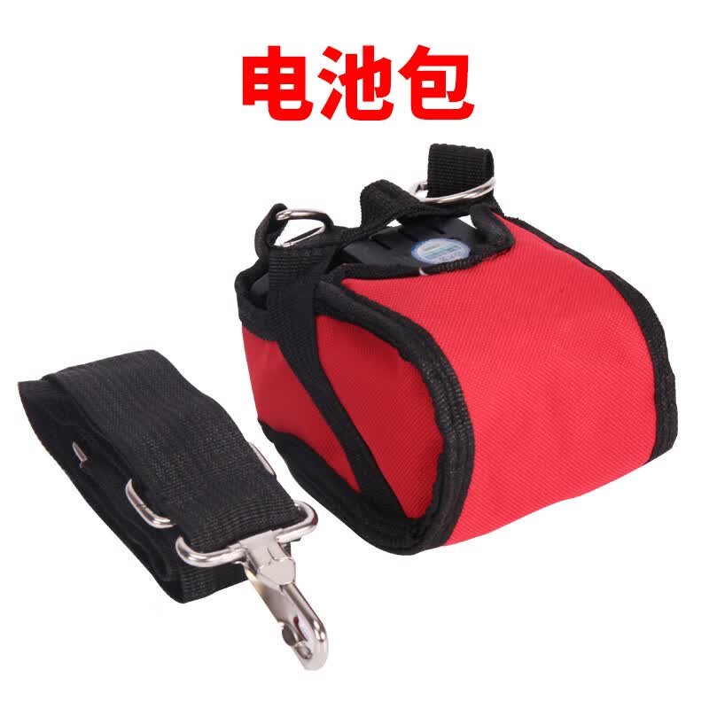 电板保护套挂钩背带无刷电动扳手88vf加厚电池包木工架子工 通用电动