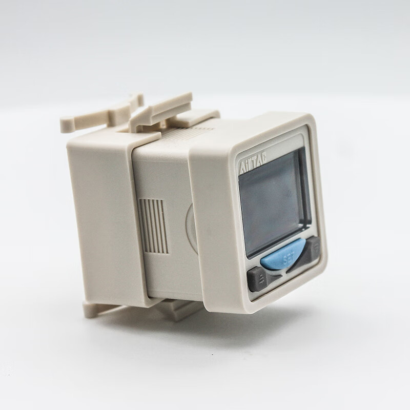 亚德客高精密数显压力表dpsn1-10030真空正负压-0.1-1.