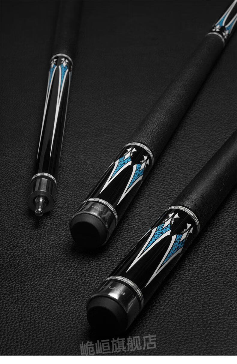 fury台球杆fury威利台球杆大头awp美式九球杆中头威力中式黑八枫木桌