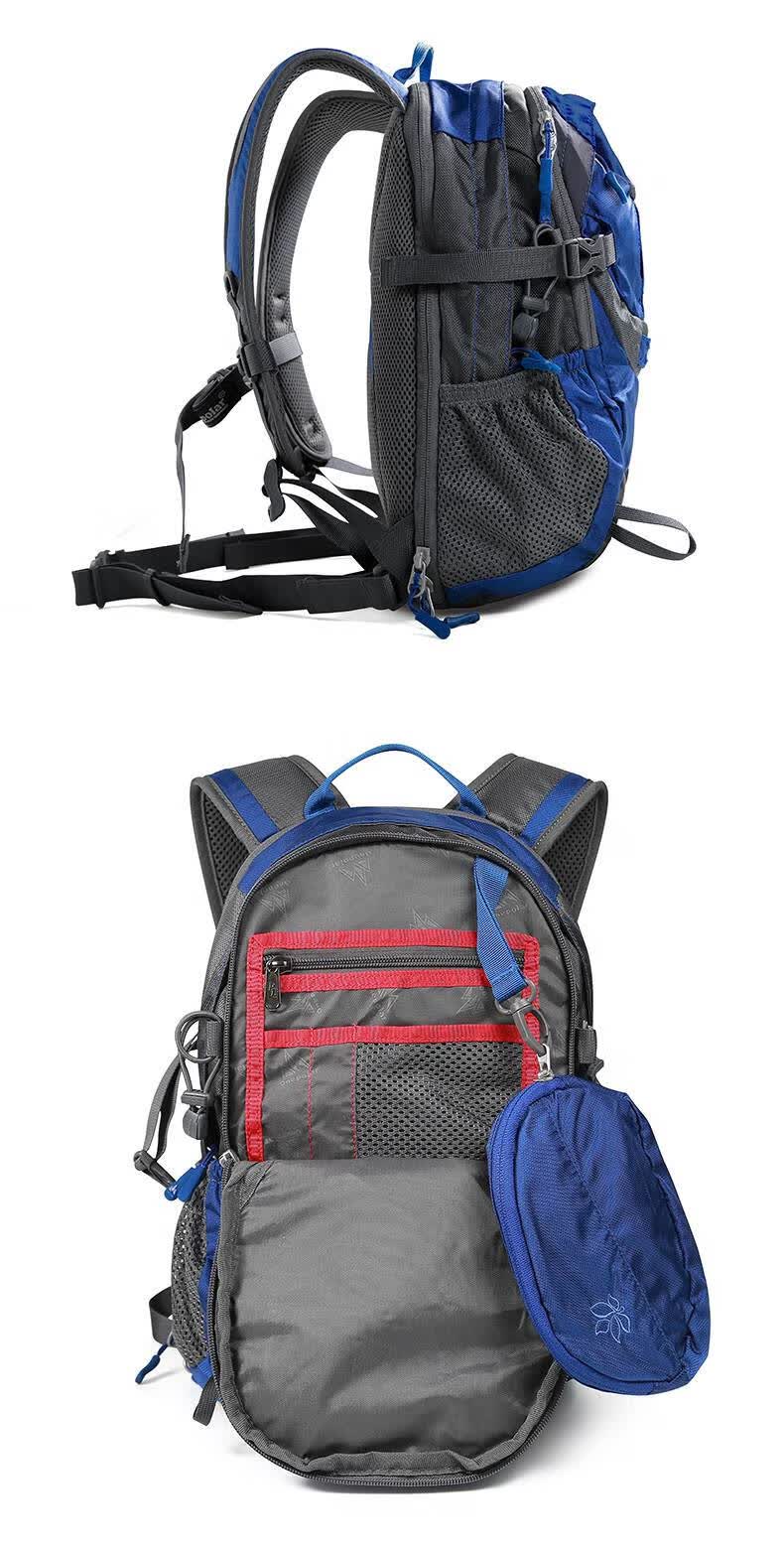 极地背包onepolar极地户外旅行学生双肩背包加大男女徒步轻便登山包