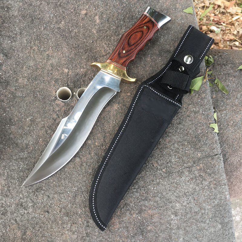 尼泊尔军弯刀sa78刀具防身刀户外小刀高硬度直刀求生刀野外生存小刀