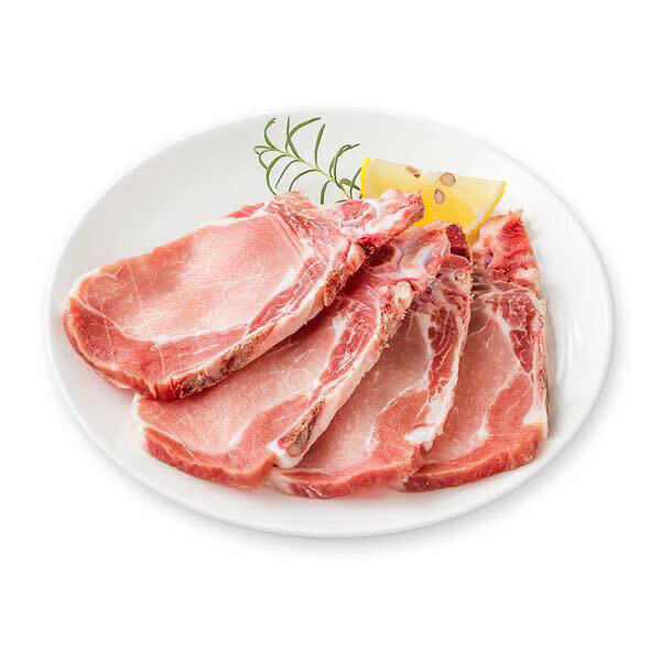 新鲜猪大排片猪扒猪大排猪里脊肉精修免切猪排骨3斤装