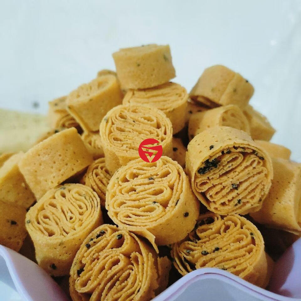 一斤装老北京通州特产咯吱饸炸咯吱饸花开咯吱脆小吃半成品 二袋装【2