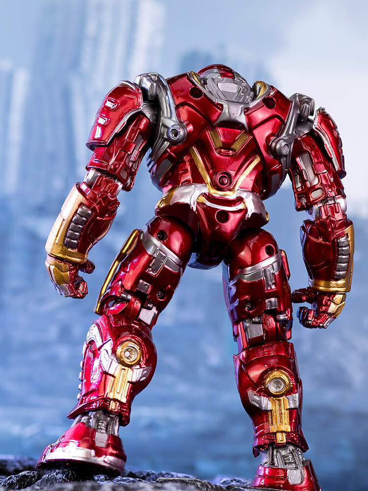 万代bandai复仇者联盟反浩克装甲刚钢铁侠蜘蛛侠绿巨人漫威可动模型