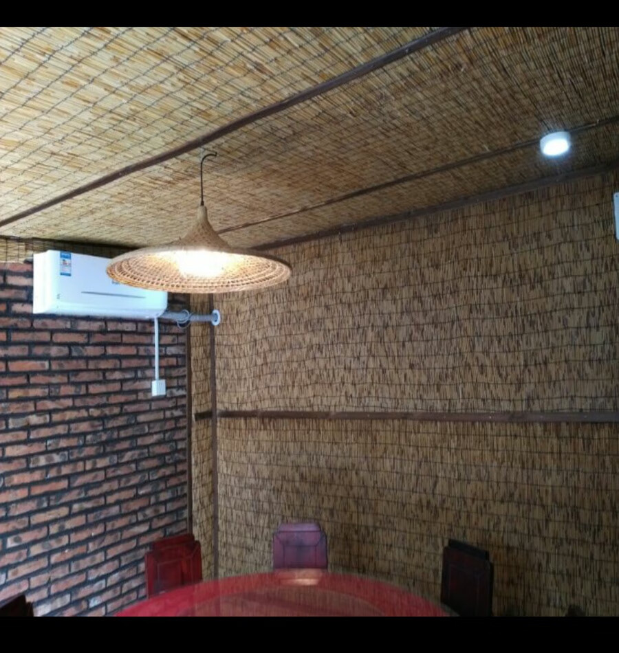苇子帘餐厅饭店用芦苇帘草帘子苇子帘苇帘子装饰装修顶装草席门帘可